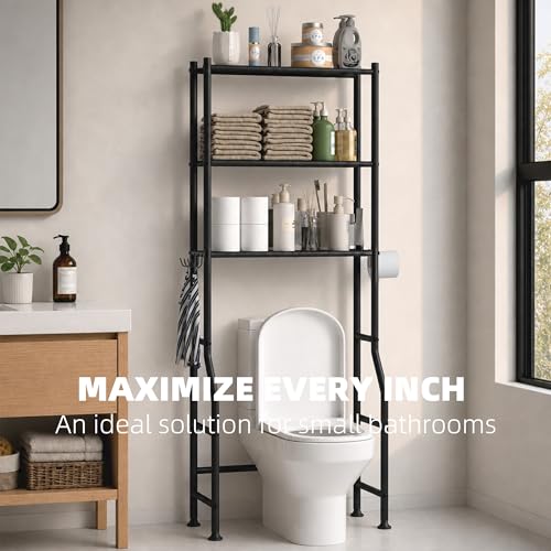 GloTika 3-Tier Over Toilet Storage view 4