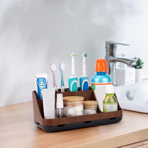 GFWARE Wood Toothbrush Holders for view 2