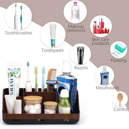 GFWARE Wood Toothbrush Holders for view 3