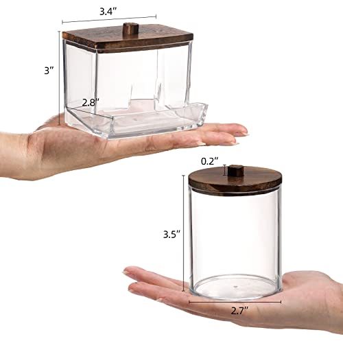 Tbestmax 3 Pack Qtips Holder view 2