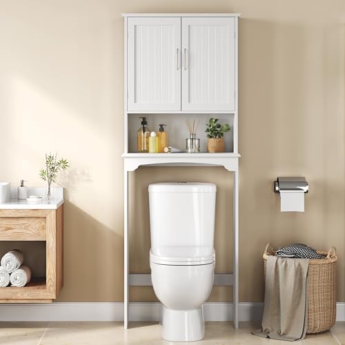Yaheetech Over The Toilet Cabinet view 2