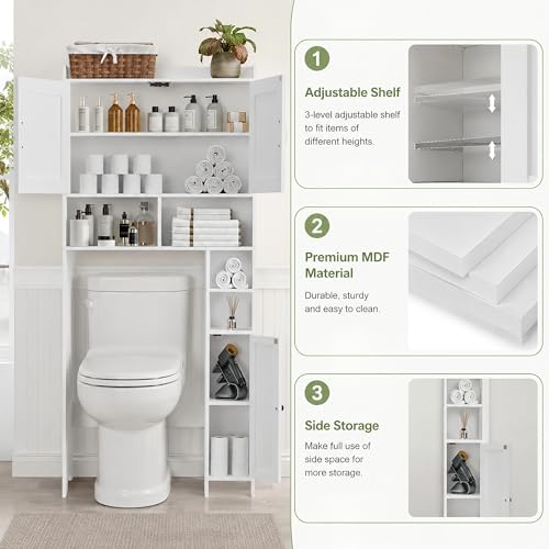 Homhedy Over The Toilet Storage view 4