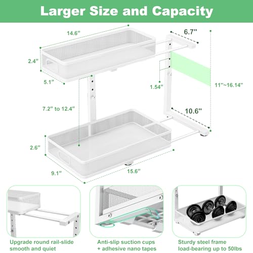 Dolesman Under Sink Organizer 2 view 4