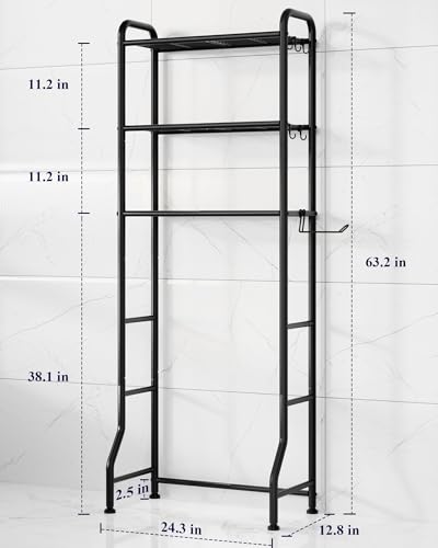 Kitsure Over Toilet Storage Rack view 2