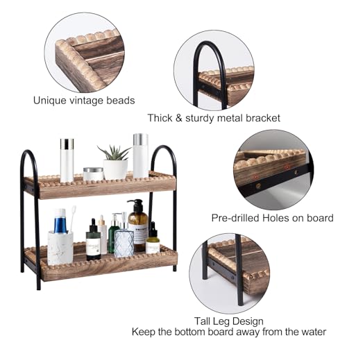 BDBDYEAY Bathroom Countertop Organizer 2 view 4
