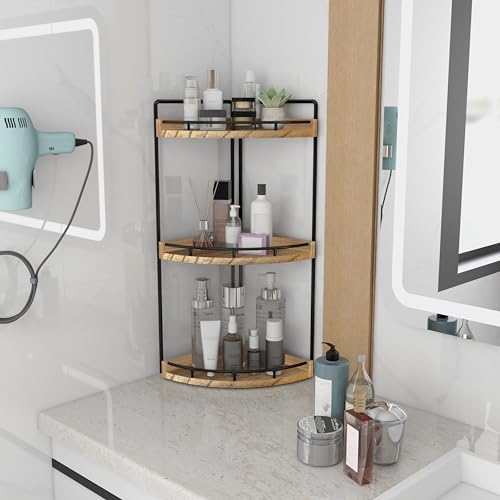 Dorhors 3-Tier Corner Bathroom Organizer view 2