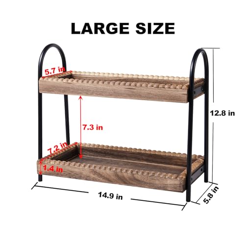 BDBDYEAY Bathroom Countertop Organizer 2 view 3