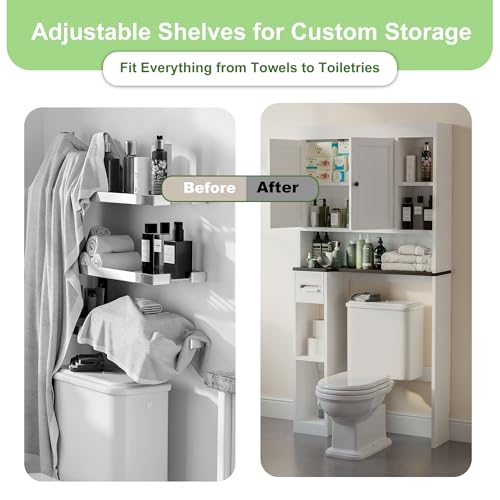 Nivisre Over The Toilet Storage view 5