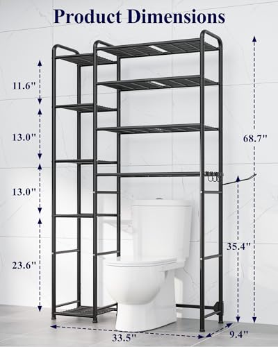 Kitsure Over the Toilet Storage view 3