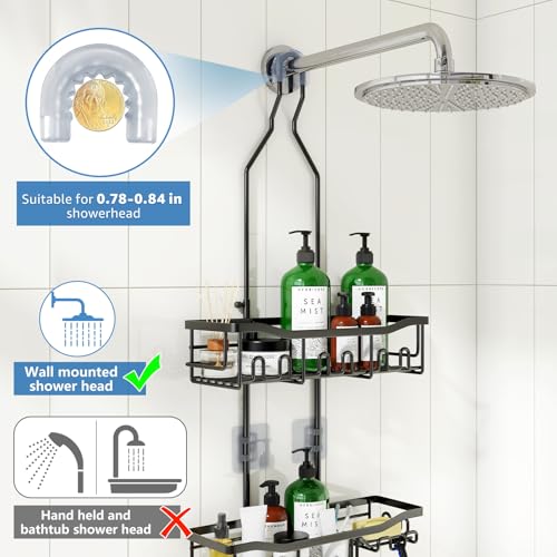 Joqixon Upgraded Extended Length Shower view 3