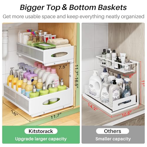 Under Sink Organizer 2-Pack Pull view 3