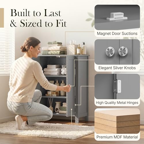SUPER DEAL Modern Bathroom Floor view 5