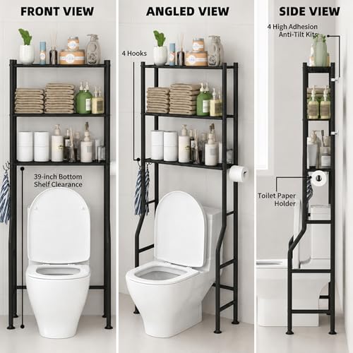 GloTika 3-Tier Over Toilet Storage view 2