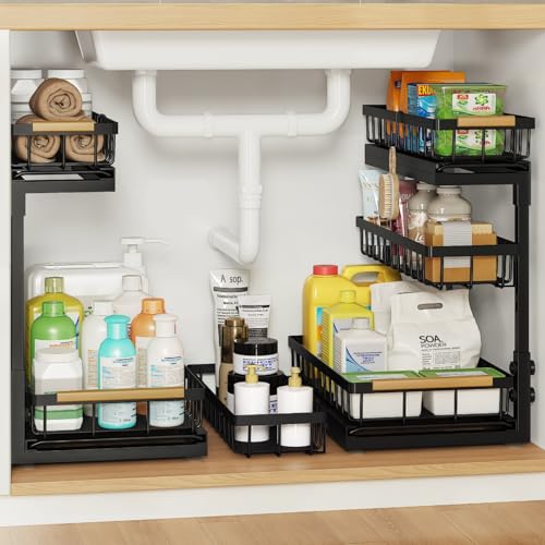Aekenr Under Sink Organizer and