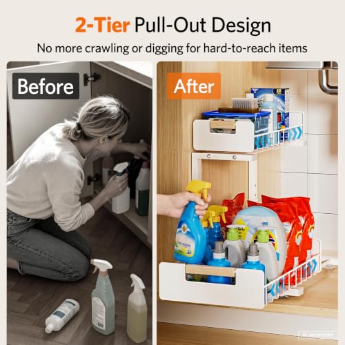 Delamu Under Sink Organizer 2 view 2