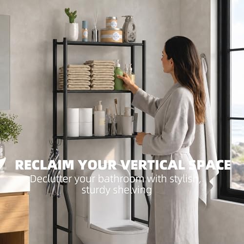 GloTika 3-Tier Over Toilet Storage view 3