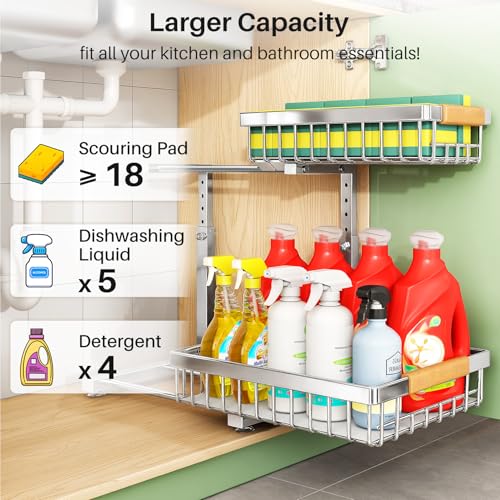 Kitstorack Under Sink Organizer 2 view 4