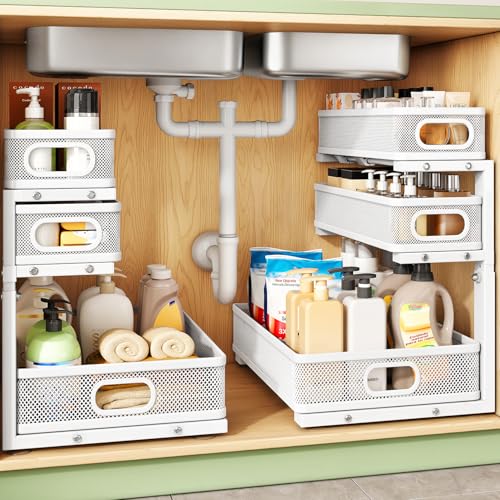 Kitstorack Under Sink Organizer 2-Pack