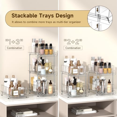 HIHEGD 2-Tier Bathroom Organizer with view 4