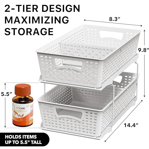 Simple Houseware 2 Tier Pull-Out view 2