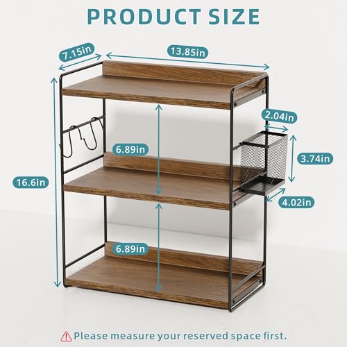 Naeqieo 3-Tier Bathroom Counter Organizer view 3