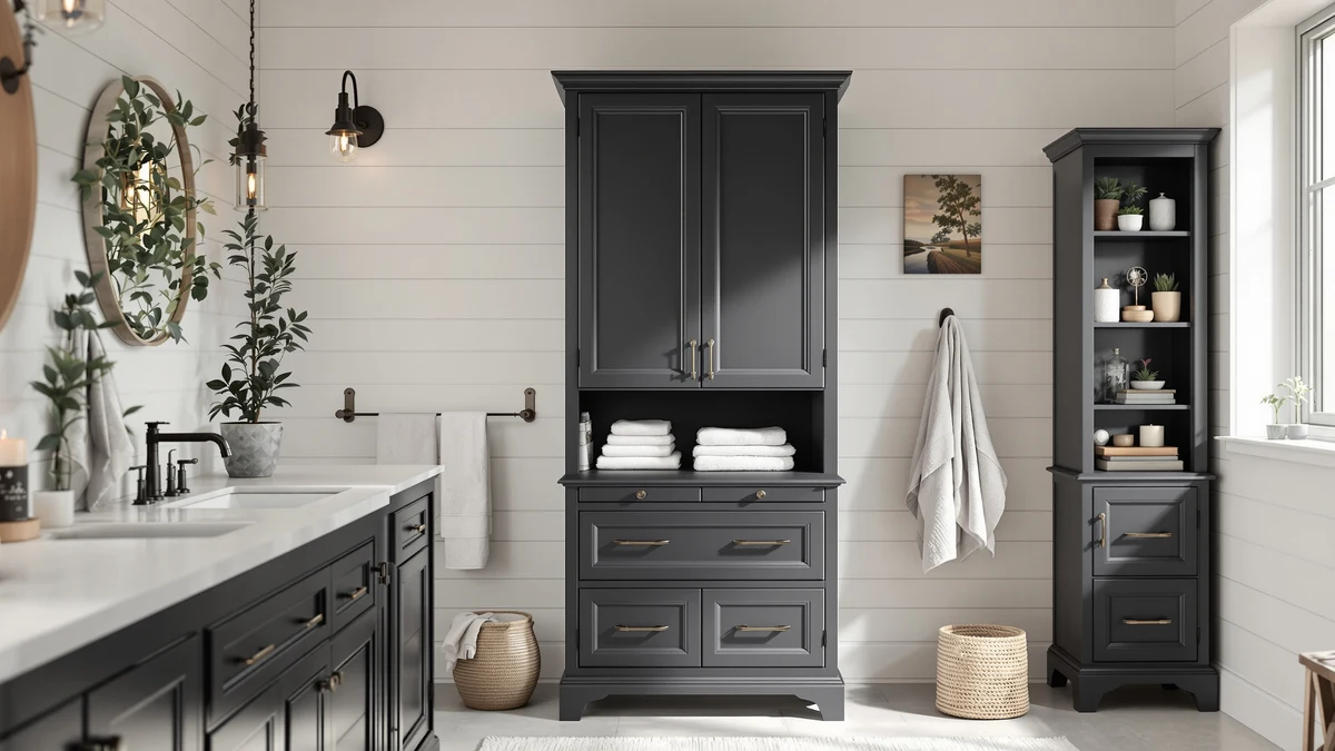 Tall Bathroom Storage Cabinets Review comparison